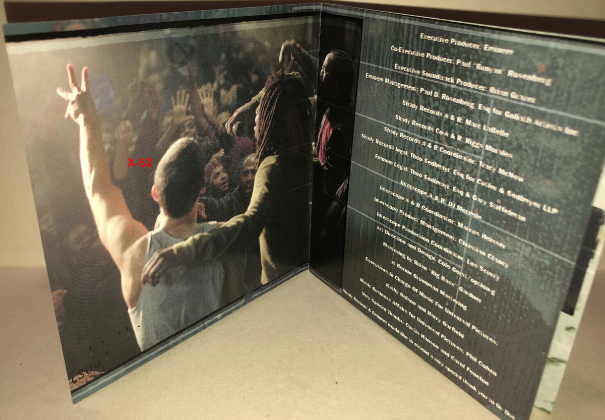 Eminem 8 Mile CD soundtrack BONUS DISC 50 Cent Obie Trice D12 Jay