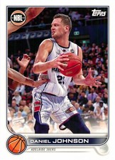 2022 2023 Adelaide 36ers NBL Basketball Topps Card - Daniel Johnson