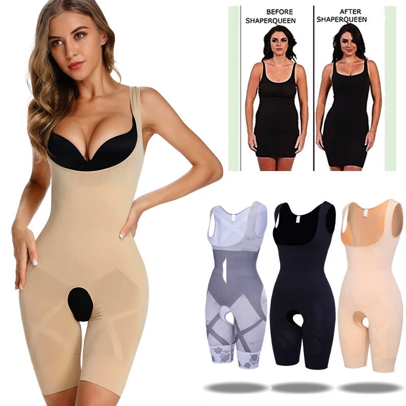 Womens Best Tummy Control Support Shaping Underwear All In One Firm Body  Shaper