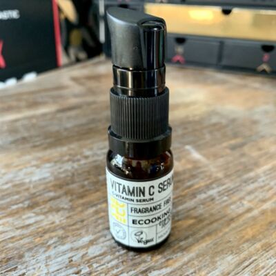 Ecooking Vitamin C Serum Fragrance Free Hyaluronic Acid Moisture Boost 0.4 fl.oz