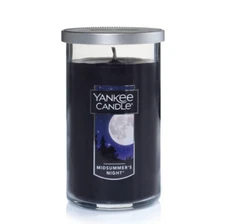 Yankee Candle Midsummer's Night 14.25oz- musk, patchouli, sage, and mahogany