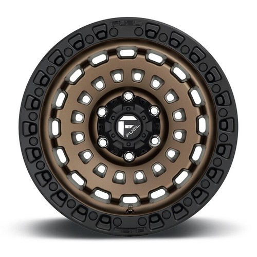 17 FUEL ZEPHYR BRONZE W/ BLACK LIP WHEELS RIMS F250 F350 8 250 350 eBay