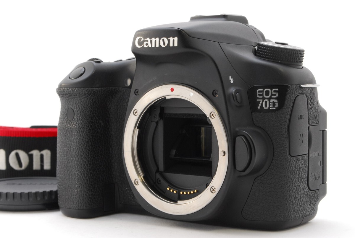 MINT】Canon EOS 70D 20.2MP DSLR Digital Camera Body From