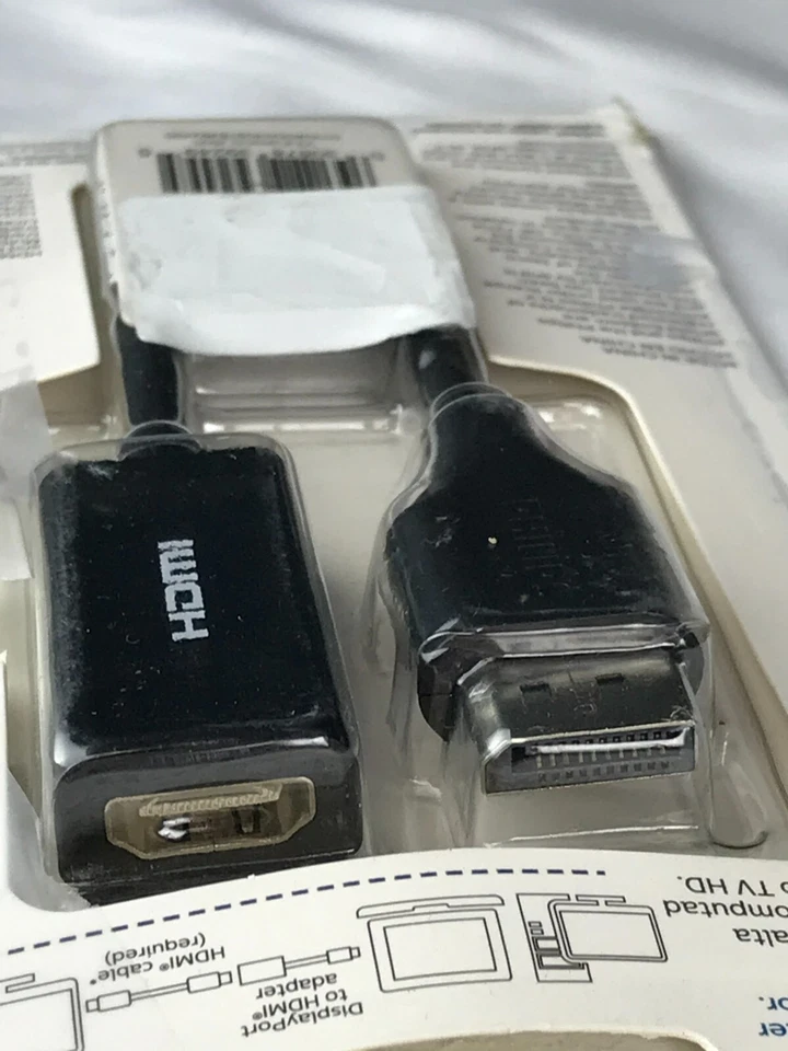 Philips Display Port to HDMI Adapter Black Converter - Image 2 of 3