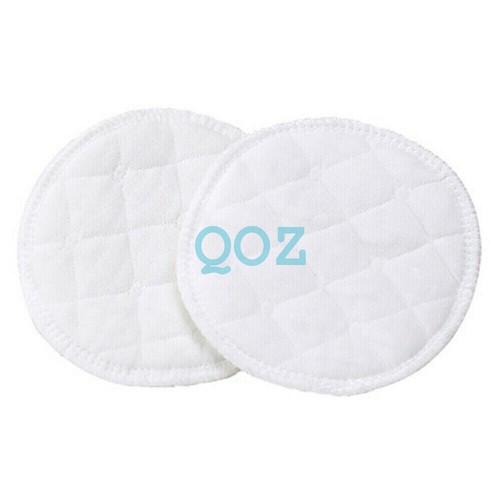 24x Bamboo Cotton Reusable Breast Pads Nursing Breastfeeding Plain Washable - Picture 3 of 11