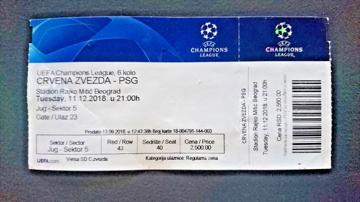 Psg tickets hotsell