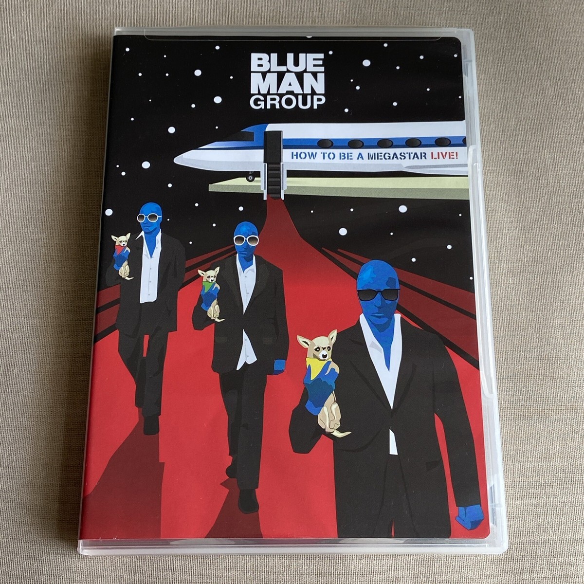 Blue Man Group: How To Be A Megastar Live! (DVD + CD 2008) W