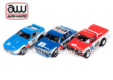Auto World Xtraction 3 Car Release Called BRE DATSUN 620 Pickup, 510  240Z S404