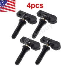 Set of 4 New TPMS Tire Pressure Monitoring Sensors 13586335 For GM Chevy GMC