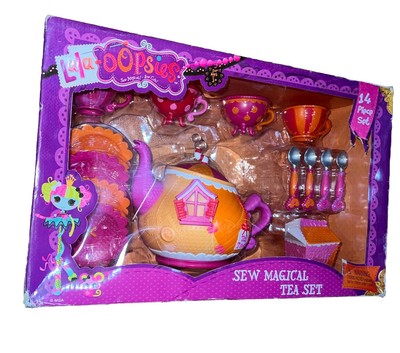 LALAOOPSIES Lala-oopsies SEW MAGICAL TEA SET 14 Piece Toy Set SEALED NIB NEW