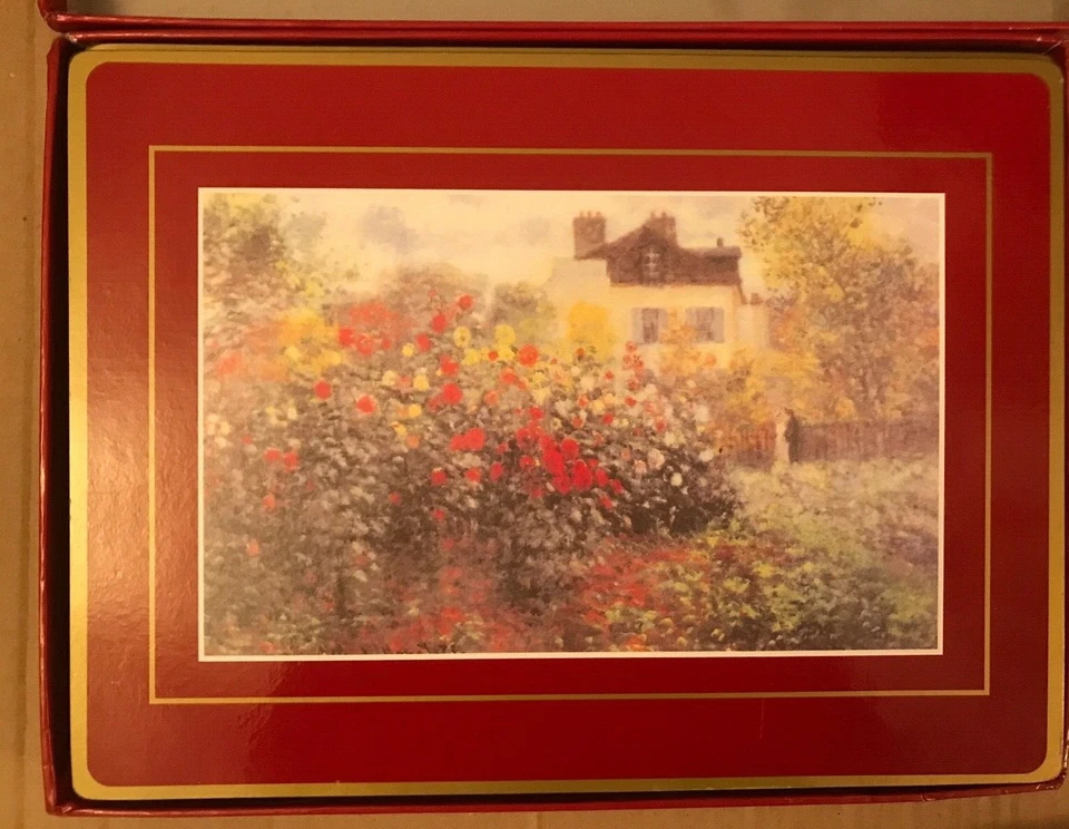  6 x Reader's Digest Claude Monet's Garden Table Mats - Image 4 of 4