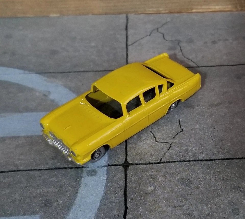 MATCHBOX LESNEY N°22b VAUXHALL CRESTA Scala 1:74 RESTAURATA REGULAR WHEELS 1959 - Immagine 2 di 4