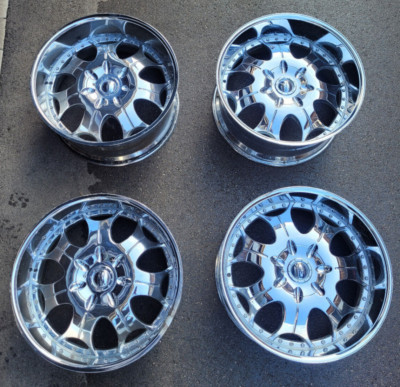 Alufelgen - Satz  --  11x25   ET 10    für Hummer H2 und Dodge RAM -- 8-Loch