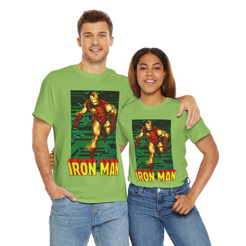 Iron Man T-Shirt - Marvel Comics - John Byrne Art - Tony Stark - Avengers Leader - Picture 34 of 76