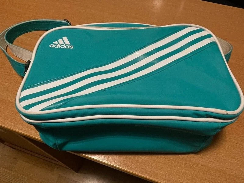 Green adidas messenger bag hotsell