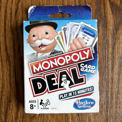 SUPER FUN Monopoly Deal Card Game Has to 2017 Property Trading 2-5 Player Sealed