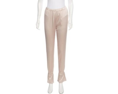Alexis Women's Metallic San Nicola Ruffle Pants Sz S 145986