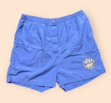 Vintage Adidas 1980s Shorts Farm Team Baseball Purple Large 80s Rare