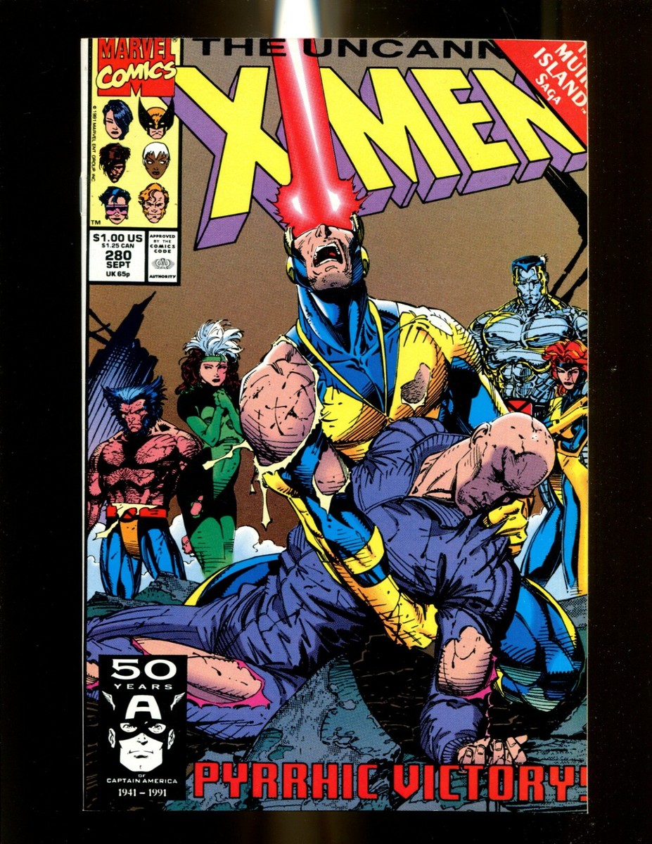 UNCANNY X-MEN 280 (9.6) JIM LEE MARVEL (B039) | eBay