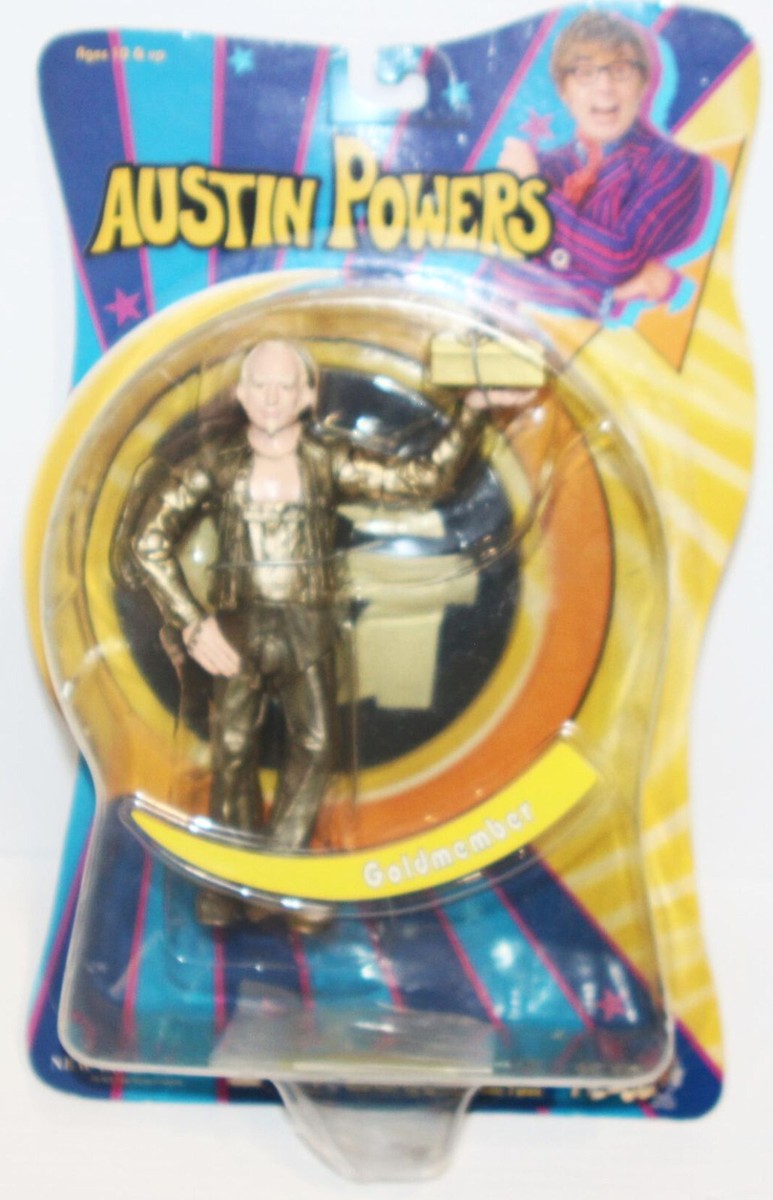 NIP MOC - Austin Powers Goldmember Action Figure 2002 Mezco
