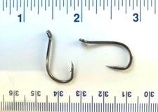 1000 GT 8299 2X strength Black Chrome Octopus Fish Hooks size 1 - 1000 hooks