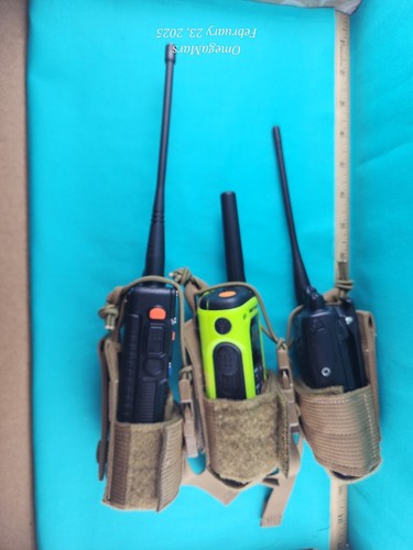 Tactical Tailor Molle Radio Singolo Intra-Squad Pouch Coyote BRN USMC x1 - Foto 3 di 5
