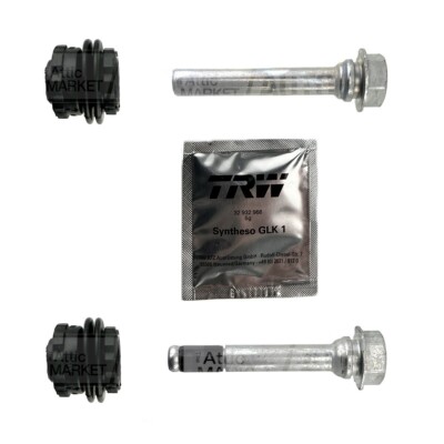 Front Rear Brake Caliper Guides Pins Boots Land Range Rover Sport Discovery LR4