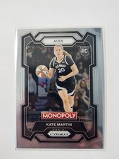 2024 Panini WNBA Monopoly Prizm #40 Kate Martin Rookie RC Las Vegas Aces