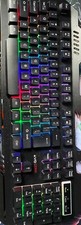 Used/Good condition Evo Core Nemesis RGB Full Size Wired Gaming Keyboard