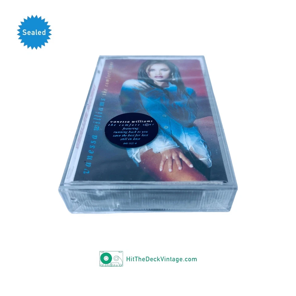 Vanessa Williams The Comfort Zone Cassette Tape (1991) w/ Hype US 1st SEALED - Image 4 of 4