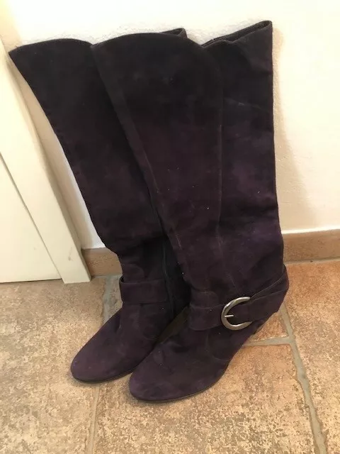 Stivali outlet viola alti