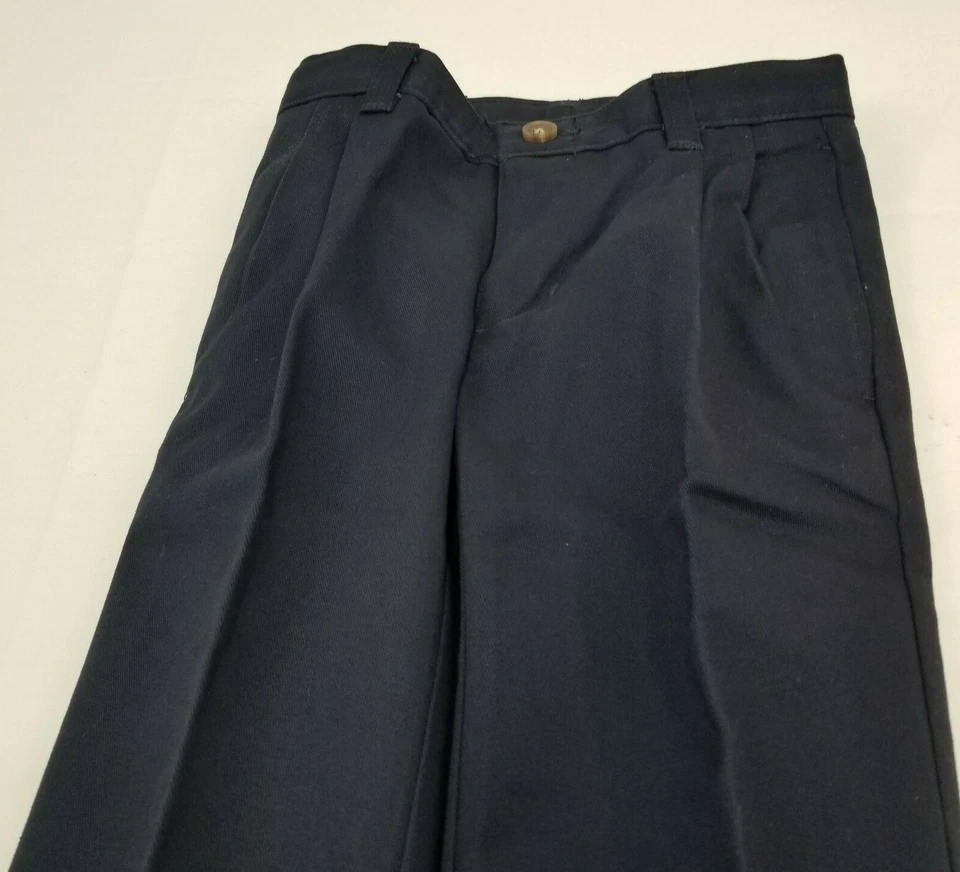 Pantalones Chaps Niños Talla 4 Reg Negros Aprobados por la Escuela Rendimiento Plisado, Nuevos con Etiquetas Foto 4 de 4