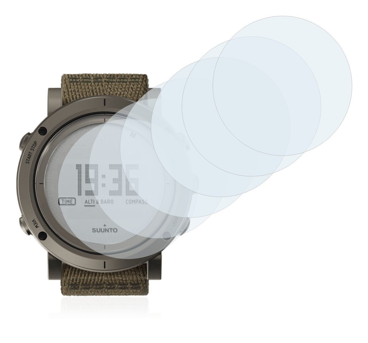 Suunto Essential Slate Smart Watch, x Transparent ULTRA Clear