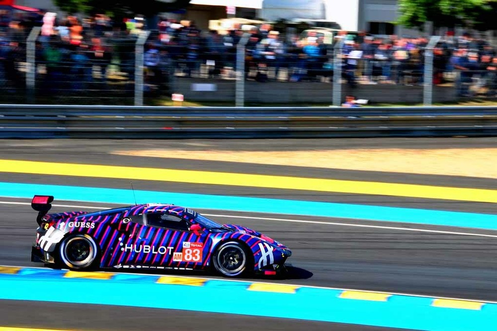 Ferrari 488 GTE no83 2019 Le Mans motor sport photo print  