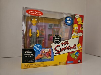 Simpsons Interactive Environment Krusty Burger W/ Pimply Faced Teen New
