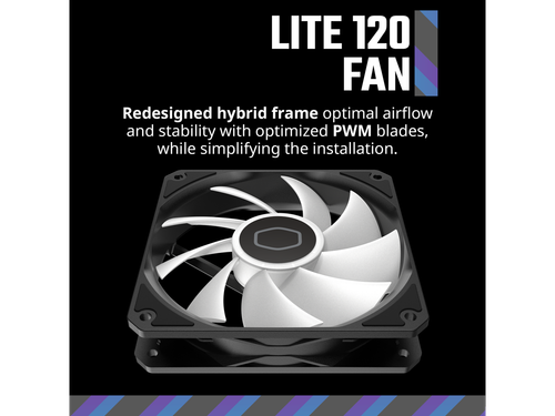 Cooler Master MF120 Lite Case|Liquid Cooler|Air Cooler, 120mm aRGB lighting, - Picture 5 of 5