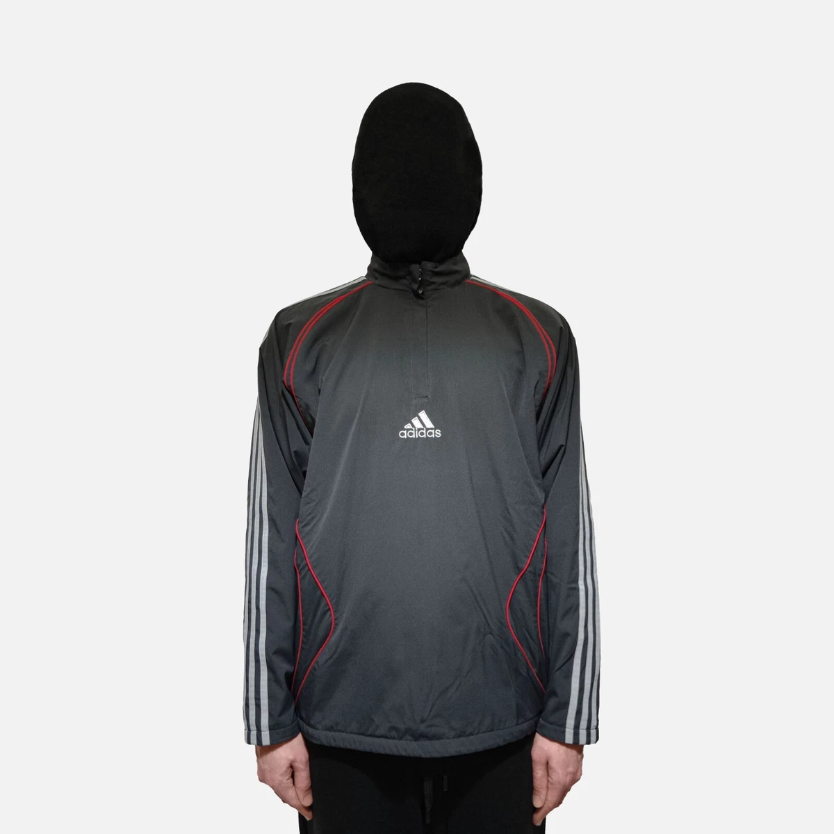 Adidas half zip windbreaker cheap