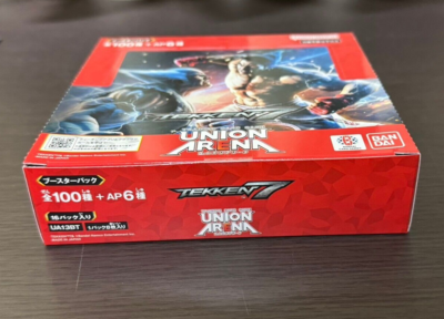 UNION ARENA Tekken 7 Booster Pack UA13BT Box Japanese Trading Card
