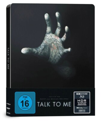 Talk to Me - 2-Disc Ltd SteelBook (UHD-Blu-ray + Blu-ray) UHD Blu-ray *NEU*OVP*