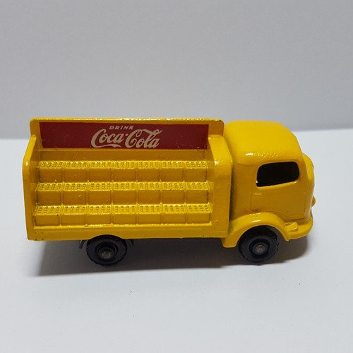 Vintage Lesney Matchbox #37 COCA-COLA LORRY - Even Load BPWs Original Box - READ - Picture 3 of 14
