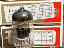 Genalex GOLD LION  CV4004 12AX7 Amplitrex AT-1000 Platinum Matched Pair -Marantz