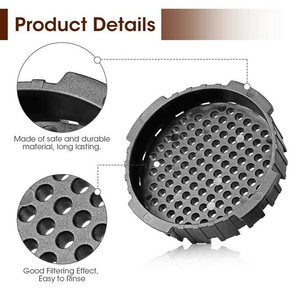 Filter Press Coffee Black For Aeropress Gasket Kitchen Parts Plunger