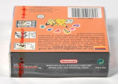 Nintendo Pokémon Mini,Pokémon Puzzle Collection,Red Strip,neu | eBay