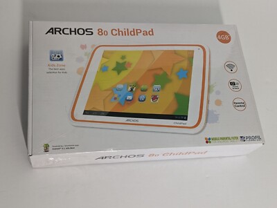 Kids Tablet 8 Inch Kids Zone Childpad Android Jelly Bean 4GB Still Sealed