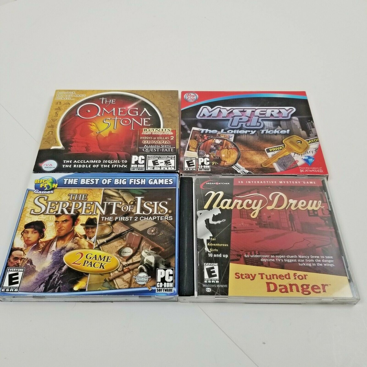 Lot Of Games The Serpent of Isis Nancy Drew Mystery