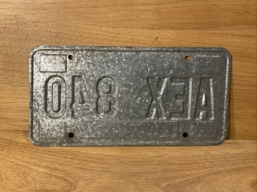 2002 Tennessee License Plate Polk County AEX 840 - Foto 4 di 4