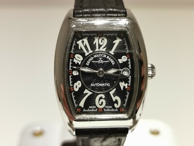 BEAUTIFUL LADIES SWISS AUTOMATIC WATCH ''ZENO-WATCH'' BASEL OFFROUND TONNEAU