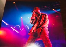 Kanye West Vultures Yeezus Graduation Signed 11x14 Photo COA RARE A