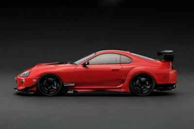 1/18 Toyota Supra JZA80 RZ ORIDO-STREET Ver. Red With MAX ORIDO 
