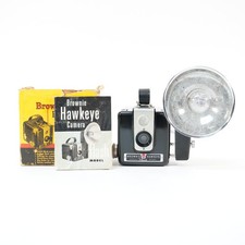 Vintage Kodak Brownie Hawkeye box film camera